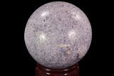Sparkly, Purple Lepidolite Sphere - Madagascar #94074-1